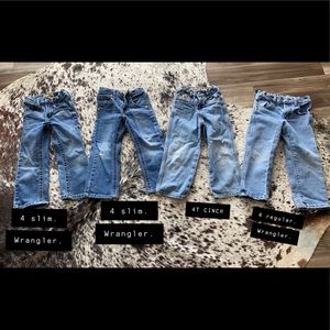 Boys {LOT} 5 pairs. Size 4, 4T & 5.